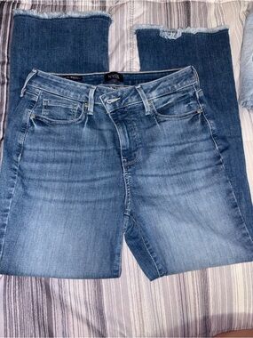 NYDJ Blue Denim Barbara Bootcut Jeans